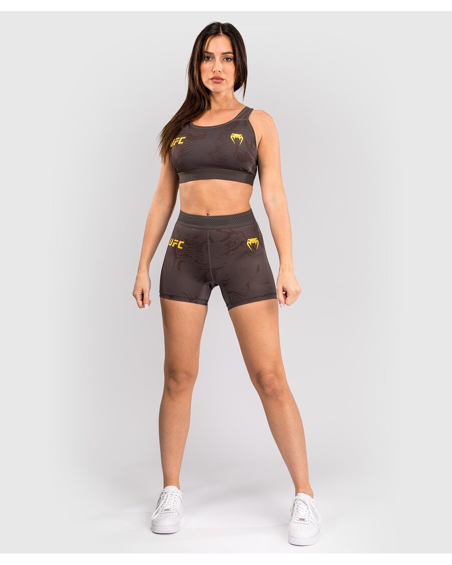 Ufc Fusion By Venum Fight Week Women’s Vale Tudo Short - Earthen Brown