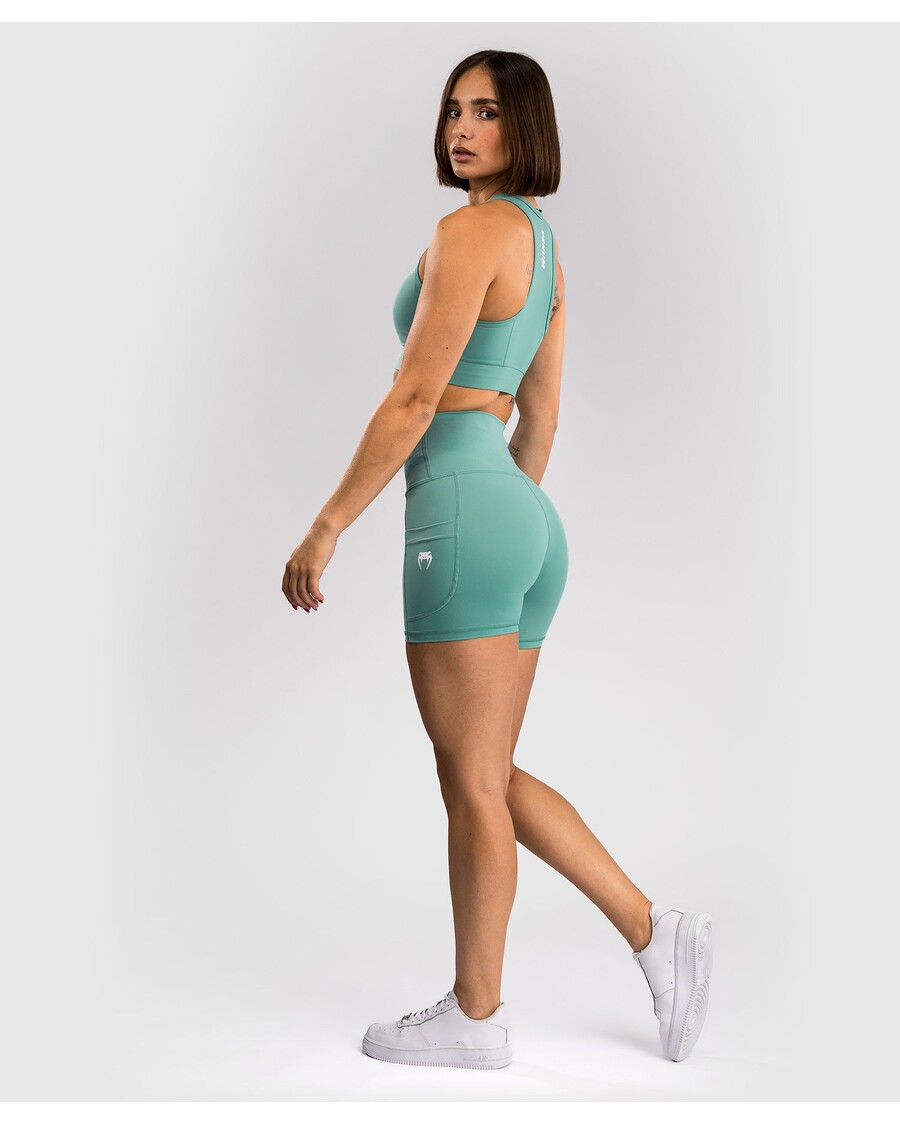 Venum Essential レディース バイク ショーツ - アクアグリーン