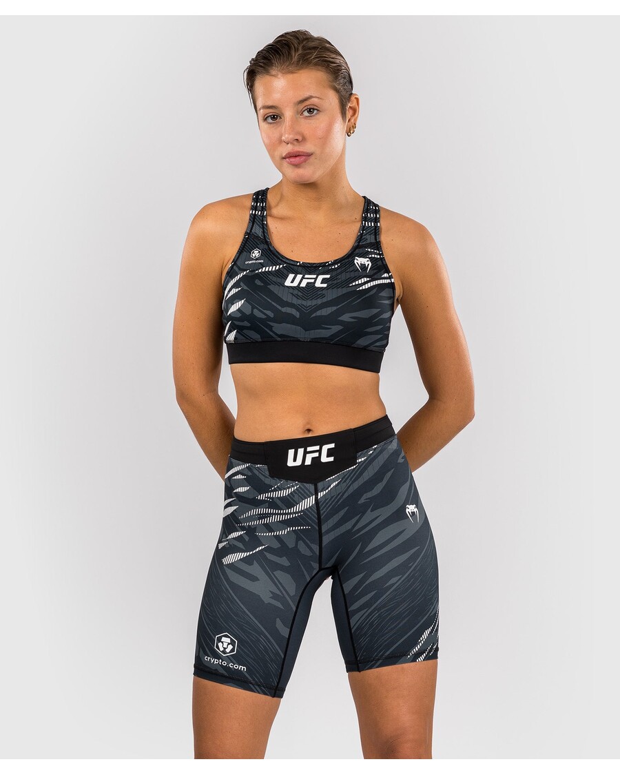 Ufc Fusion By Venum Autentiškas Kovos Naktinis Moteriškas Vale Tudo Trumpas - Ilgas - Juodas