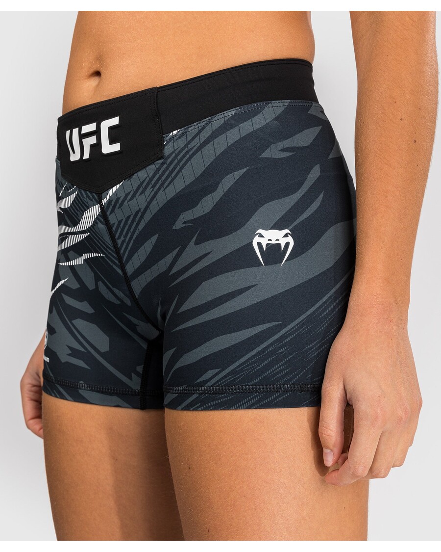 Ufc Fusion By Venum Autentisk Fight Night Dame Vale Tudo Kort - Kort Pasform - Sort