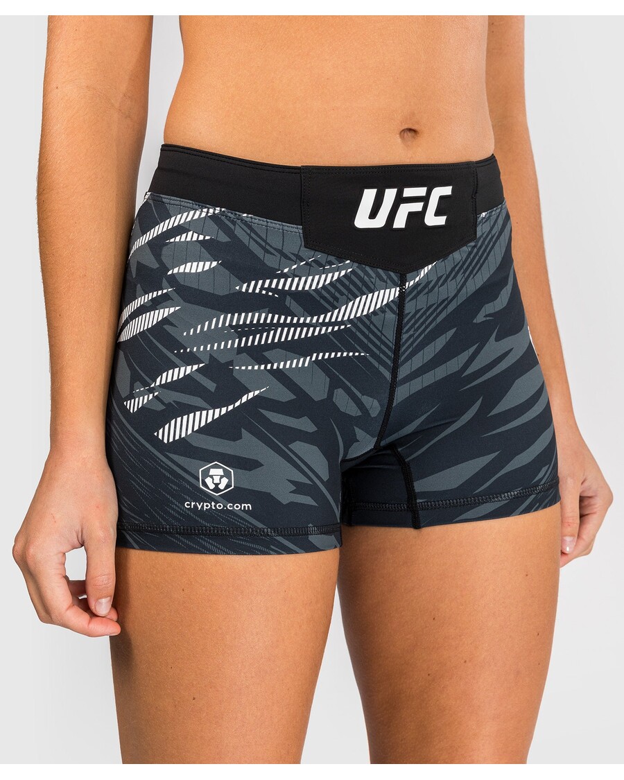 Ufc Fusion By Venum Autentisk Fight Night Dame Vale Tudo Kort - Kort Pasform - Sort