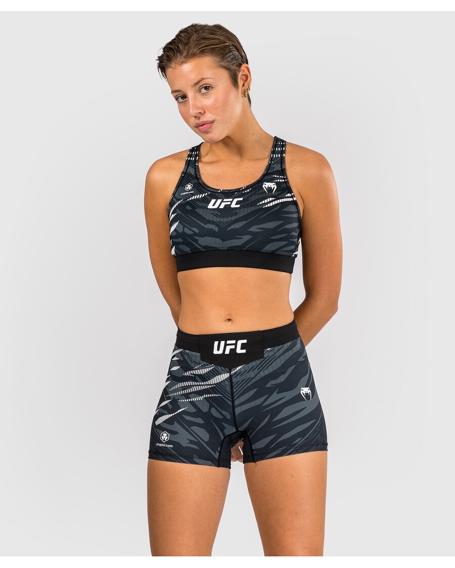 Ufc Fusion By Venum Autentisk Fight Night Dame Vale Tudo Kort - Kort Pasform - Sort