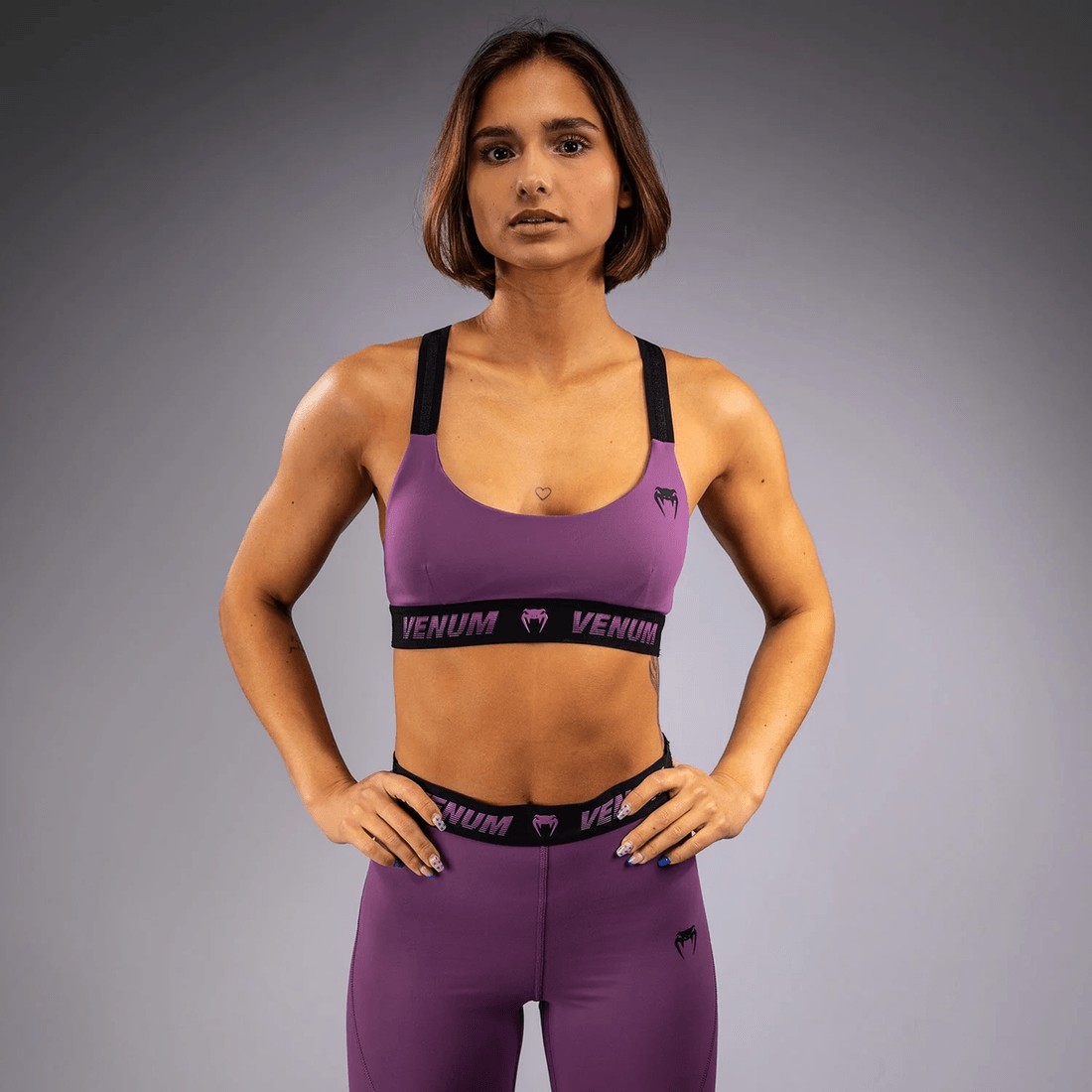 Venum Elevate Women Sports Bra - Liliac