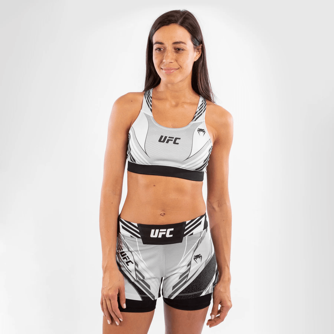 UFC Venum Authentic Fight Night Women's Sport Bra - White