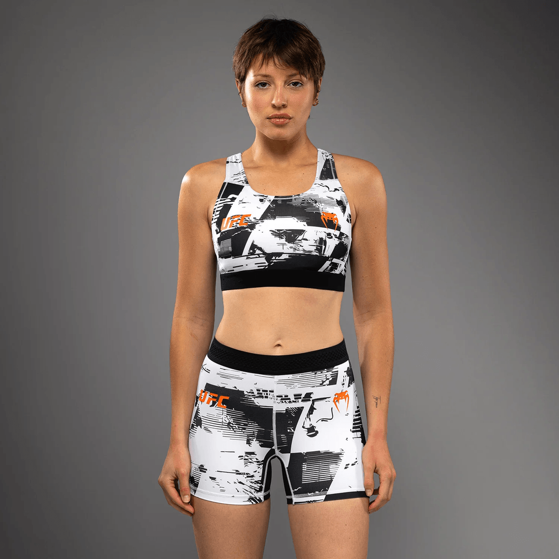 Women's UFC Zenith by Venum White Authentic Fight Week Sports Bra