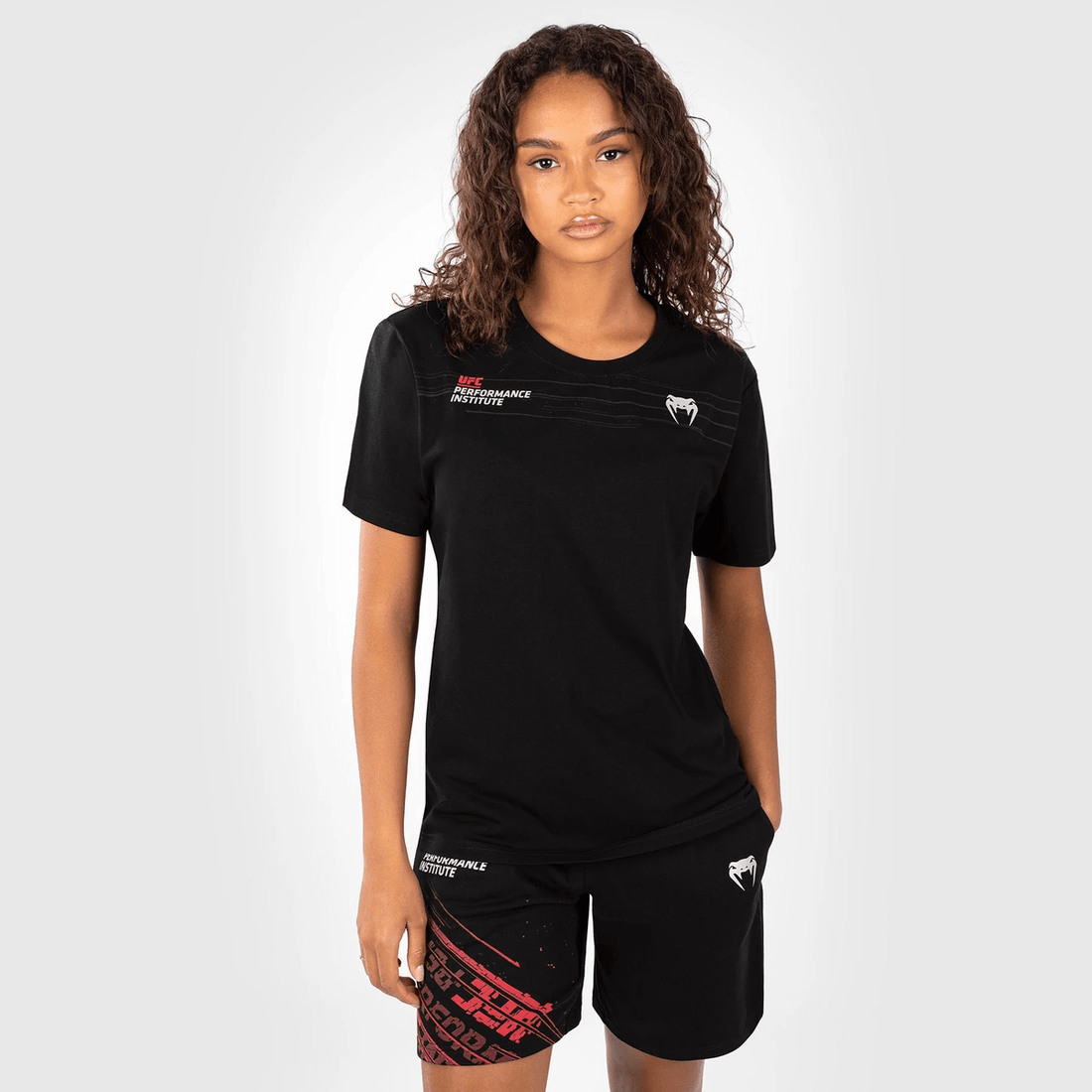 UFC Venum Performance Institute 2.0  Women’s T-Shirt - Black/Red