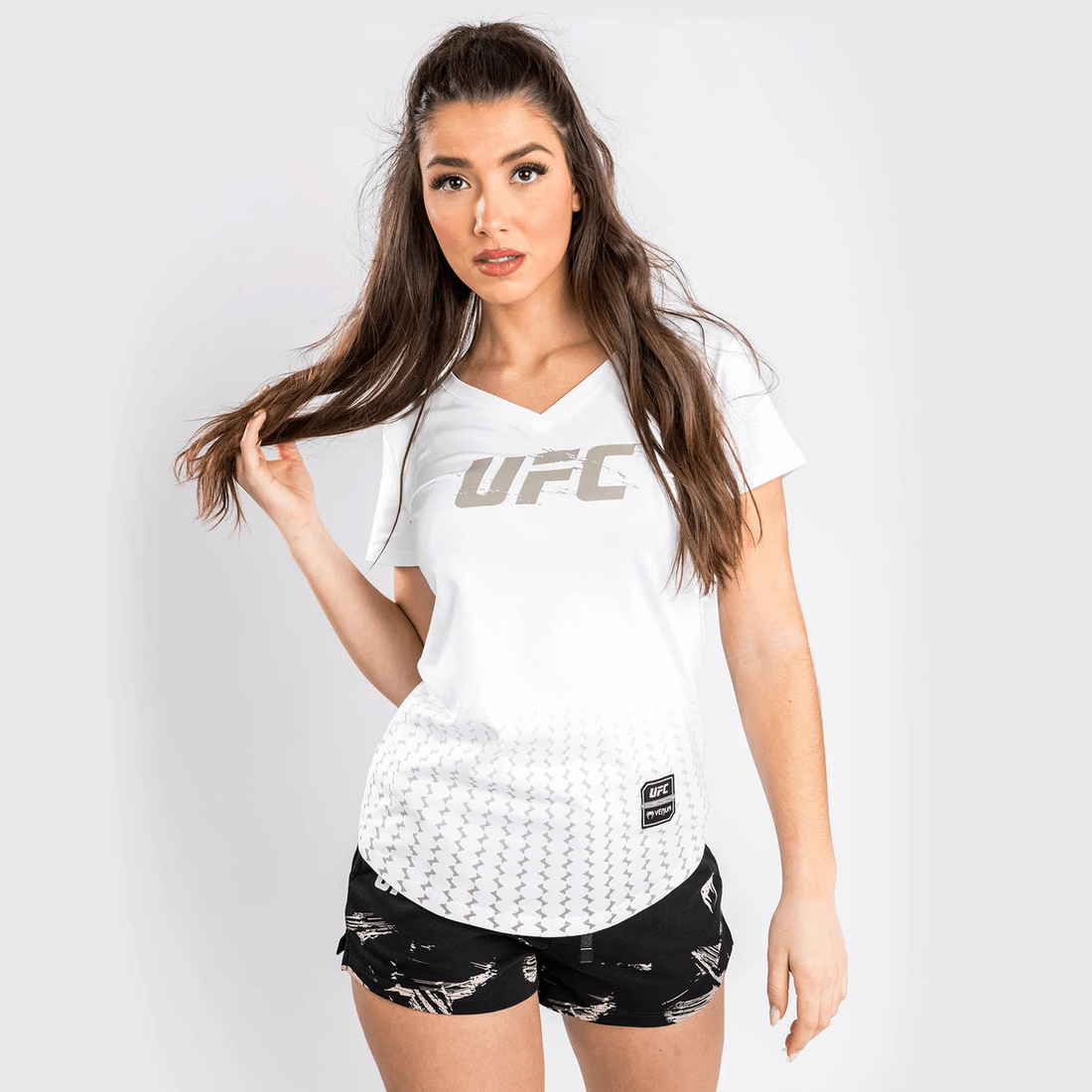 UFC Venum Authentic Fight Week Women’s 2.0 Short Sleeve T-Shirt - White