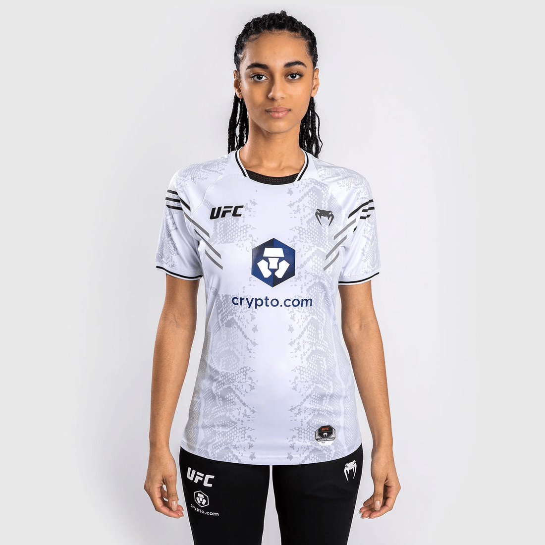 UFC Adrenaline by Venum Authentic Fight Night Women’s Walkout Jersey - White