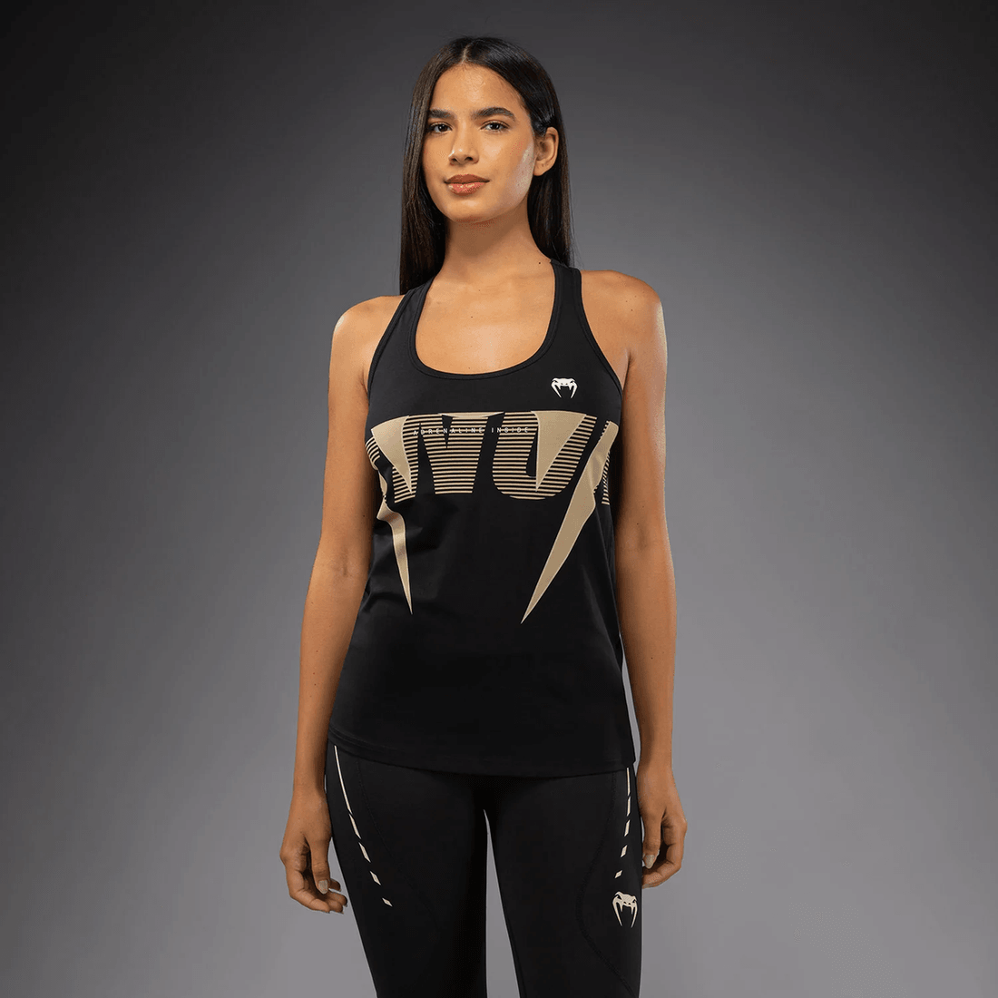 Venum Adrenaline Women's Tank Top - Black/ Ivory