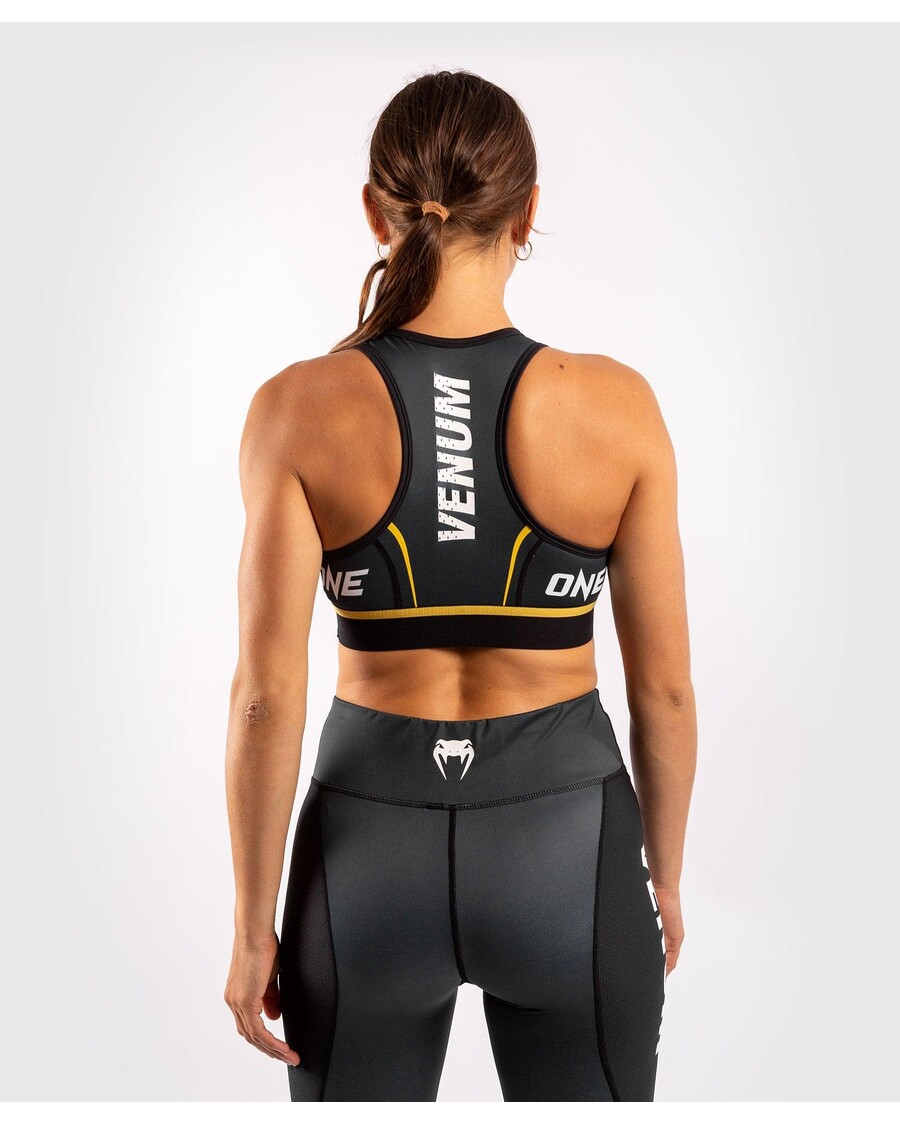 Športni Nedrček Venum One Fc Impact - Sivo/rumen