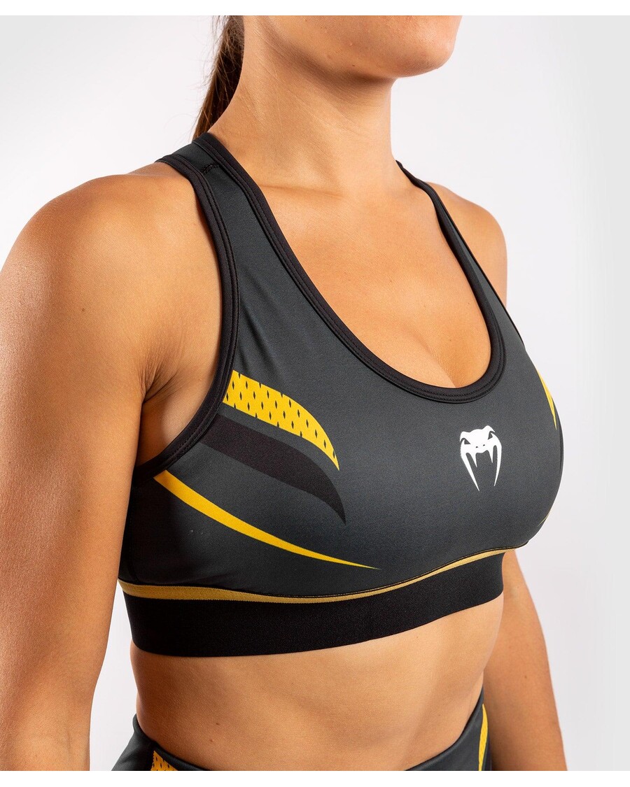 Športni Nedrček Venum One Fc Impact - Sivo/rumen