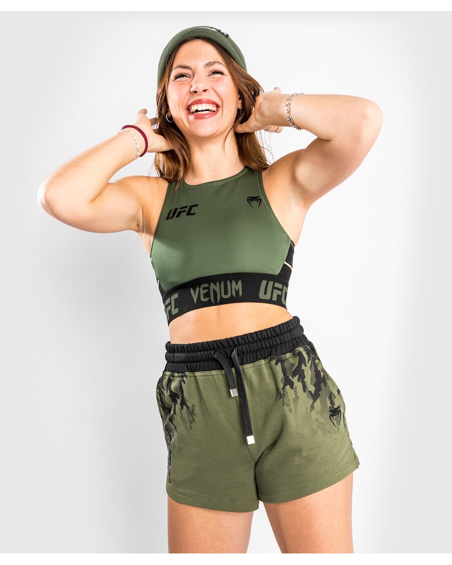 Ufc Venum Authentic Fight Week חזיית שקילה לנשים - חאקי