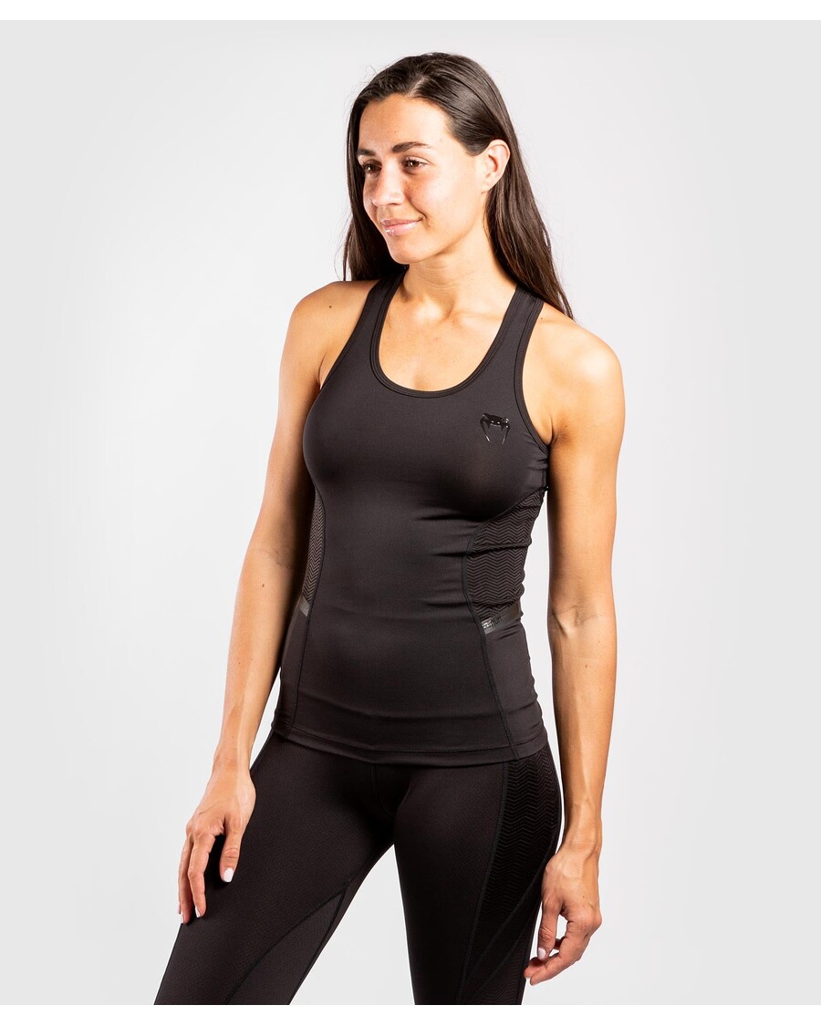 Venum G-fit Dry-Tech Kolsuz Üst - Kadın - Siyah/Siyah