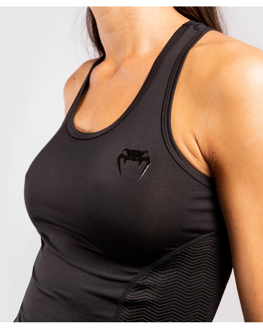 Venum G-fit Dry-Tech Kolsuz Üst - Kadın - Siyah/Siyah