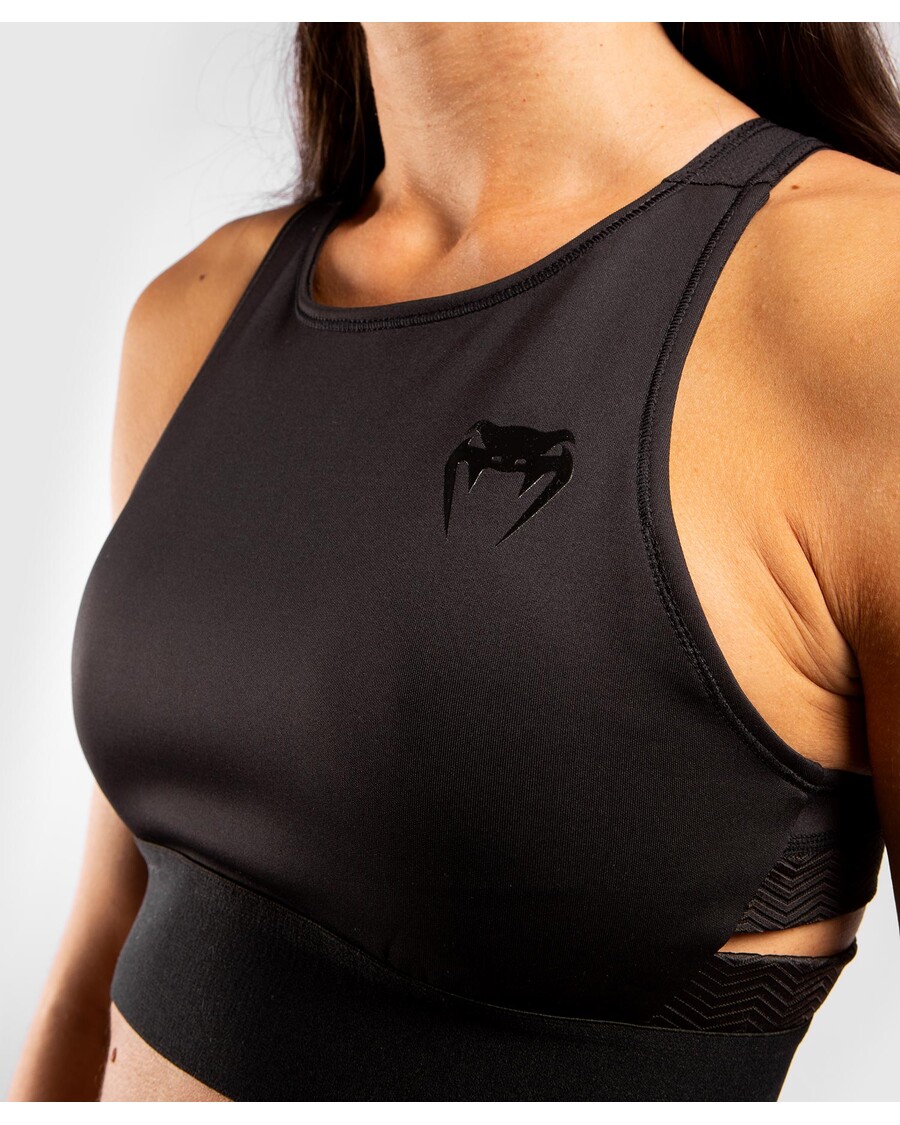 Venum G-fit スポーツブラ - ブラック/ブラック