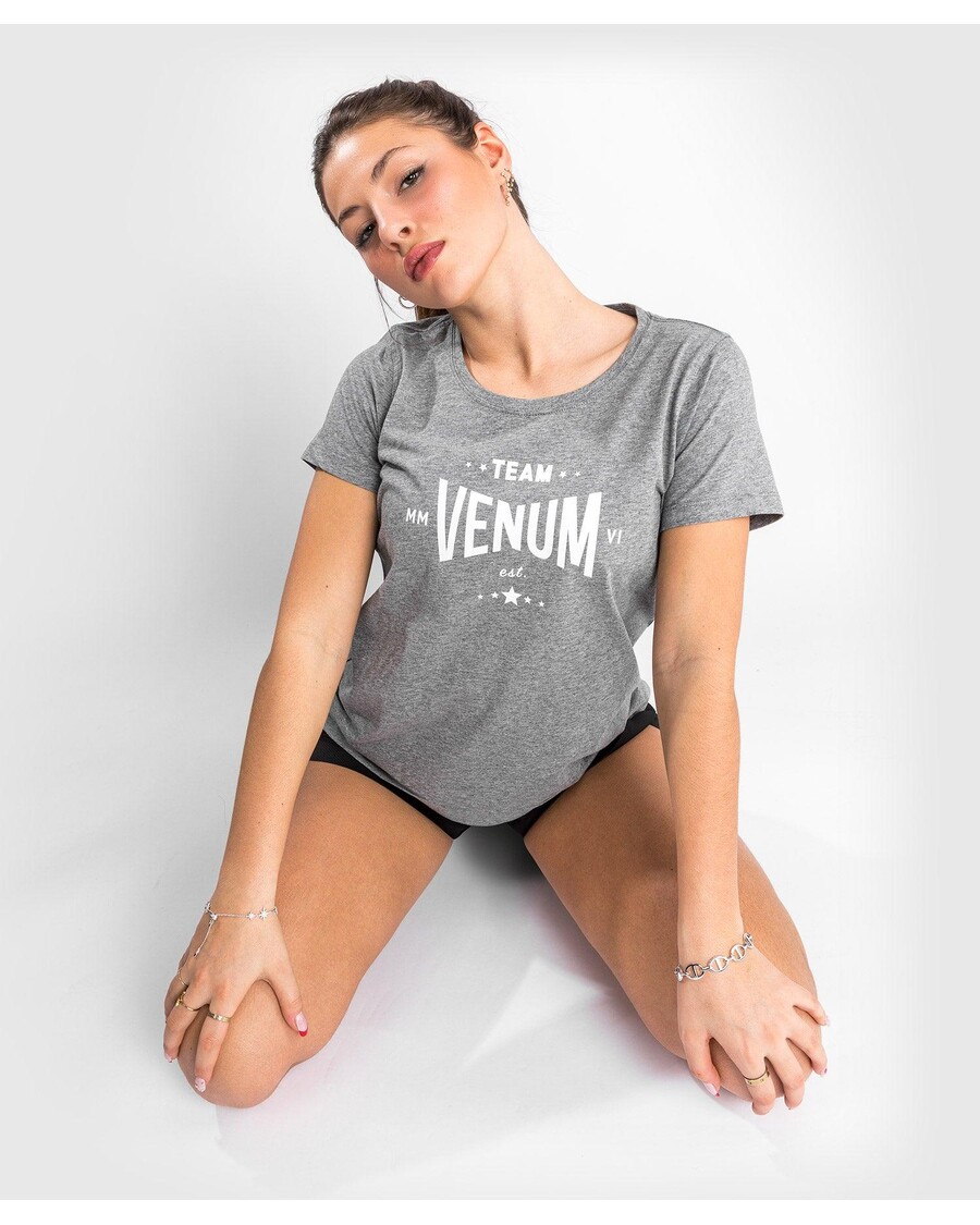 тениска Venum Team 2.0 - за жени - светло хедър сиво