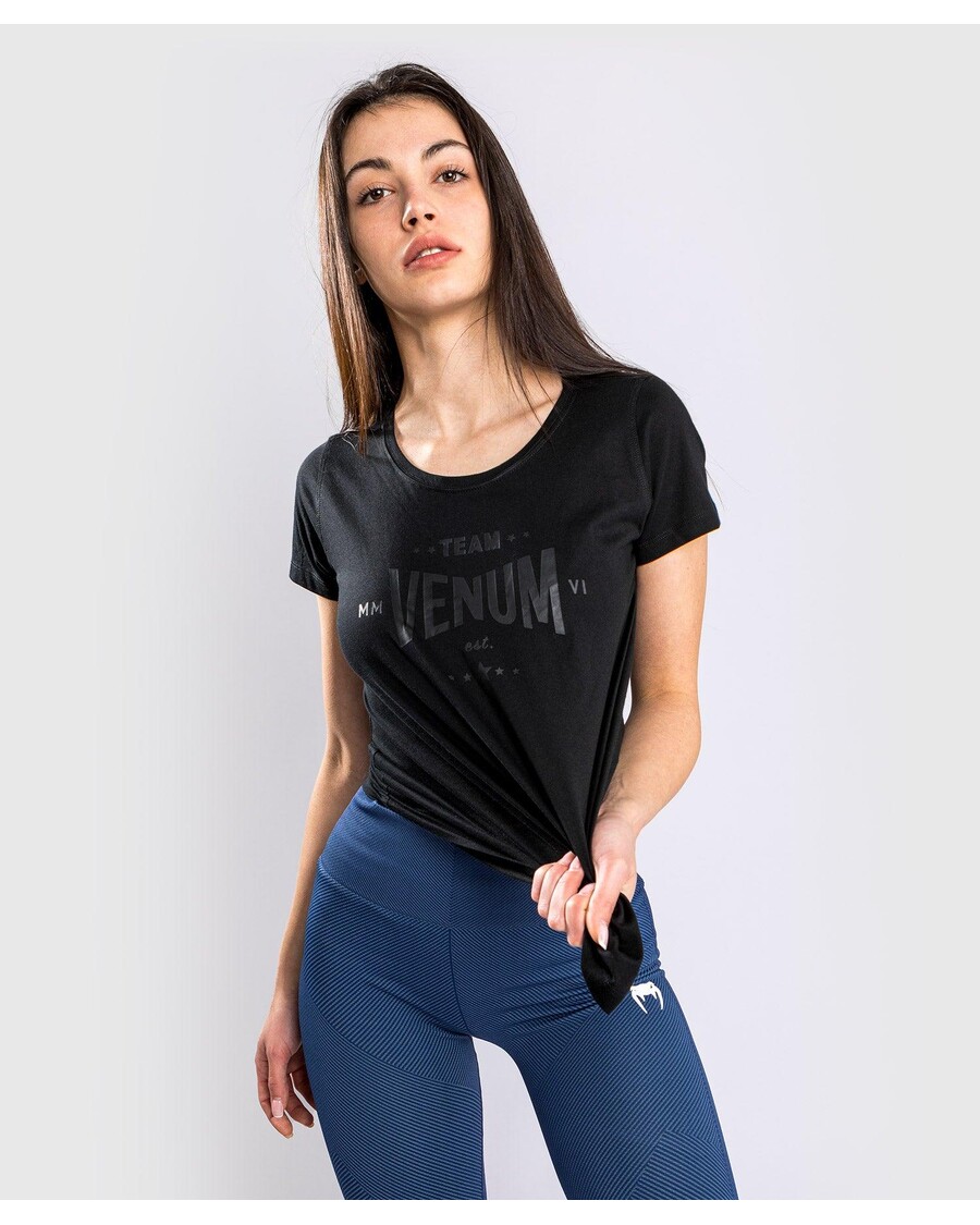 Majica Venum Team 2.0 - Za ženske - črna/črna