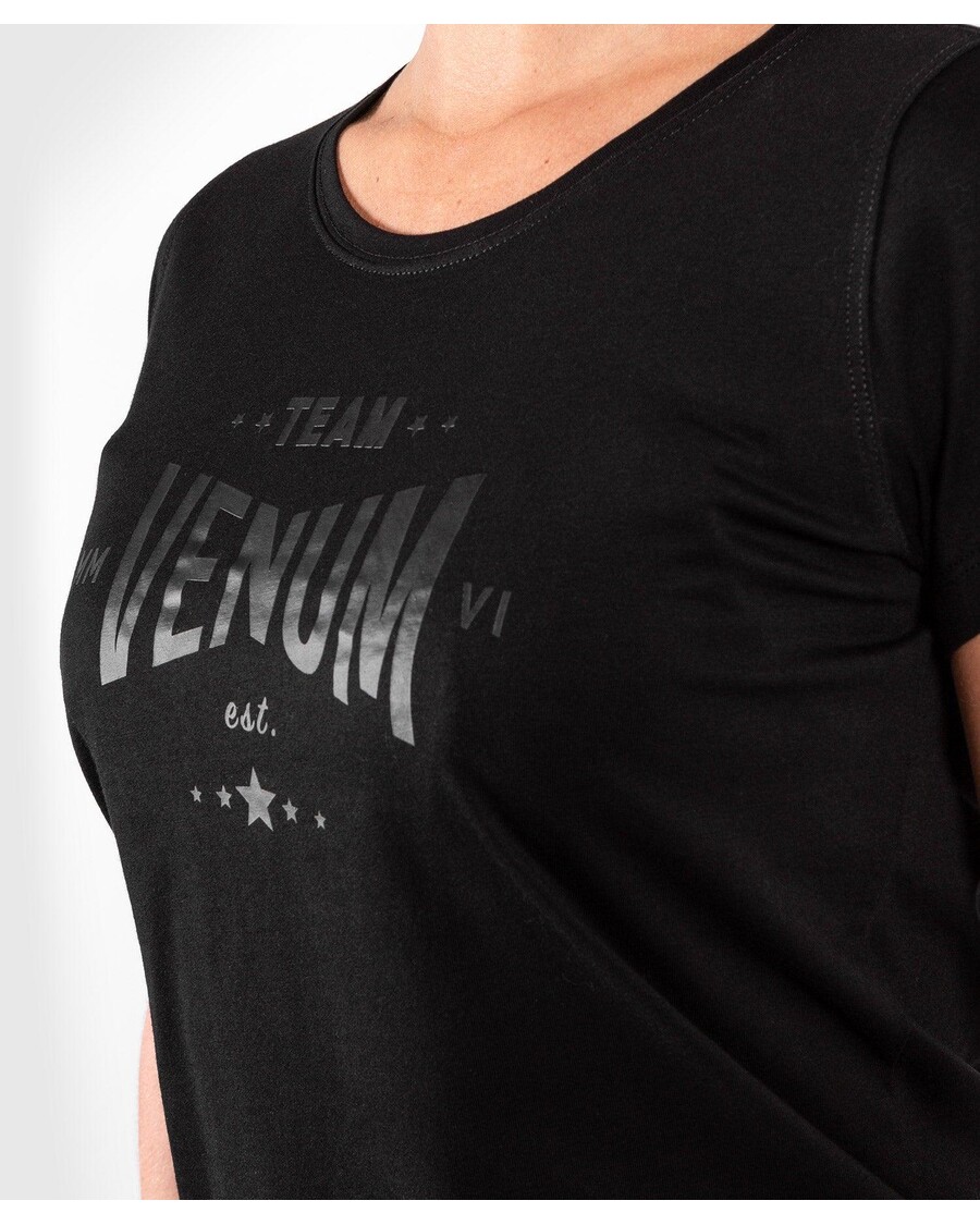 Majica Venum Team 2.0 - Za ženske - črna/črna
