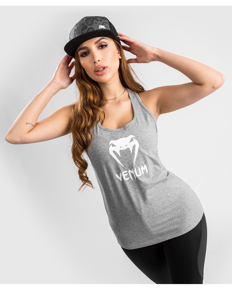 Tank Top Venum Klasik - Untuk Wanita - Abu-abu Heather Muda