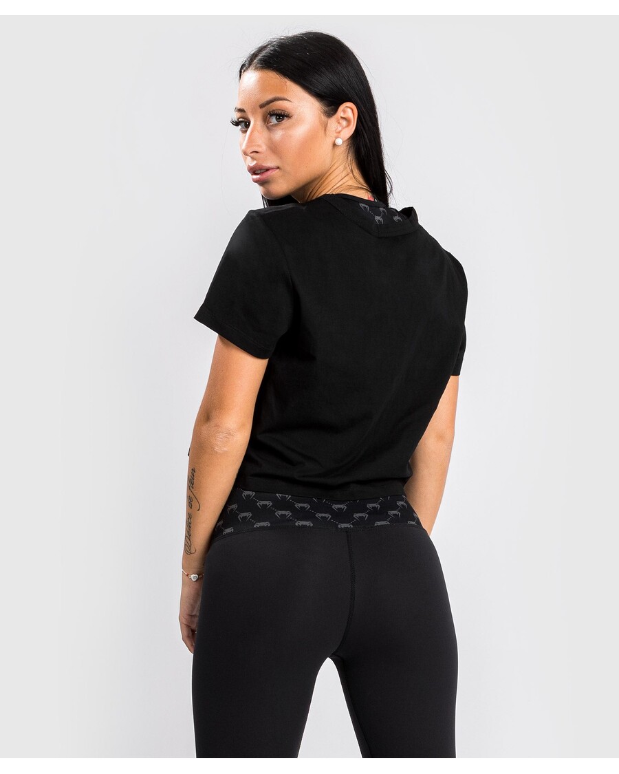 Venum Roosa Tasku T-särk - Naistele - Must/roosa Kuldne