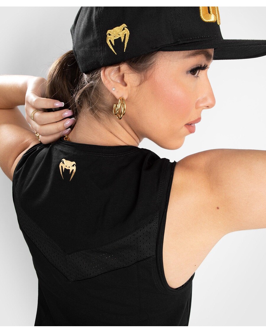 Venum ライトニング タンクトップ - 女性用 - ブラック/ゴールド