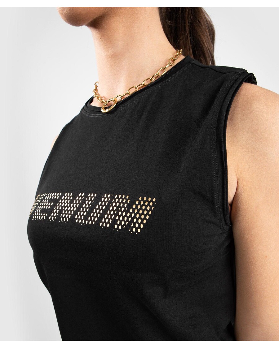 Venum ライトニング タンクトップ - 女性用 - ブラック/ゴールド