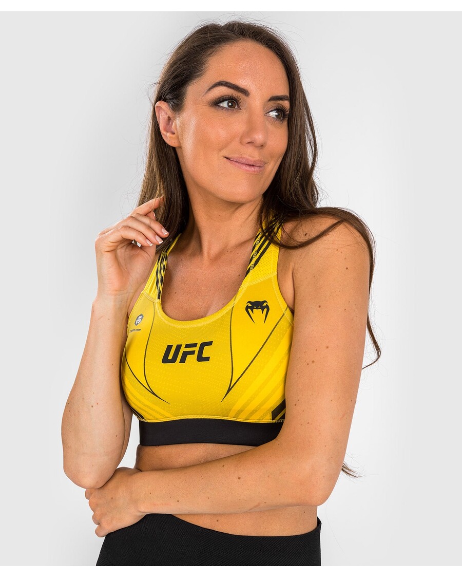 Bra Olahraga Wanita Ufc Venum Authenticfight Night 1.0 - Kuning