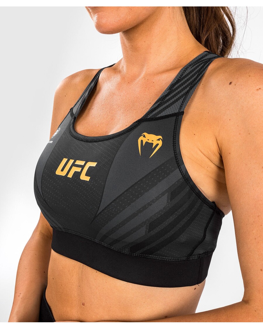 חזיית ספורט לנשים Ufc Venum Authentic Fight Night 1.0 - שחור/זהב