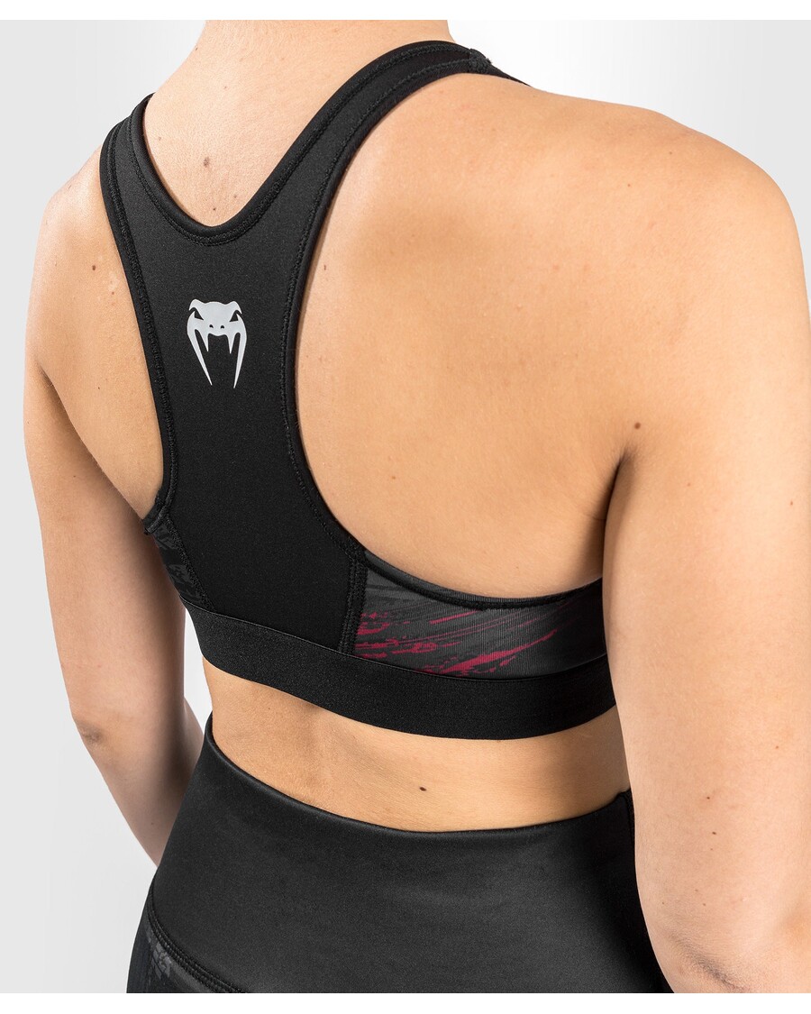 Ufc Venum Authentic Fight Week 2.0 ženski Sportski Grudnjak - Crno/crveni