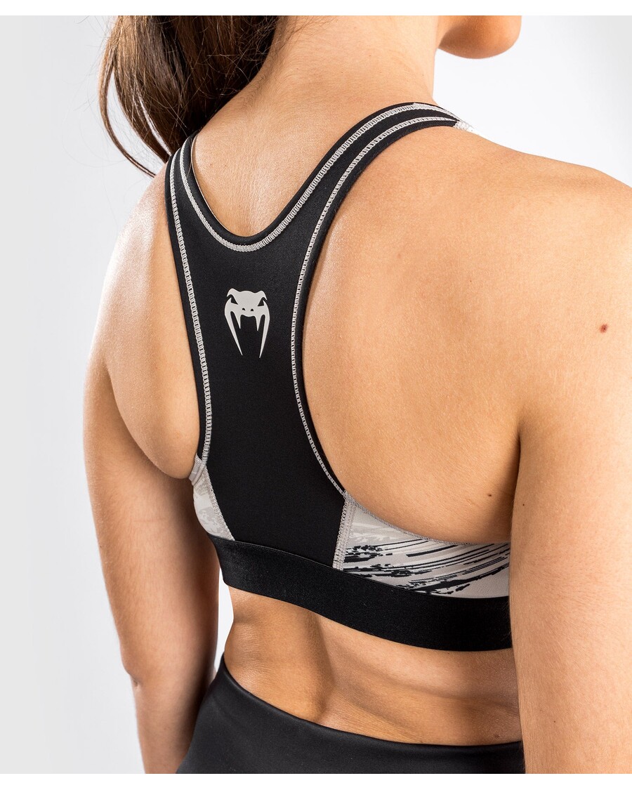 UFC VENUM オーセンティック ファイト ウィーク 2.0 女性用スポーツブラ - サンド/ブラック