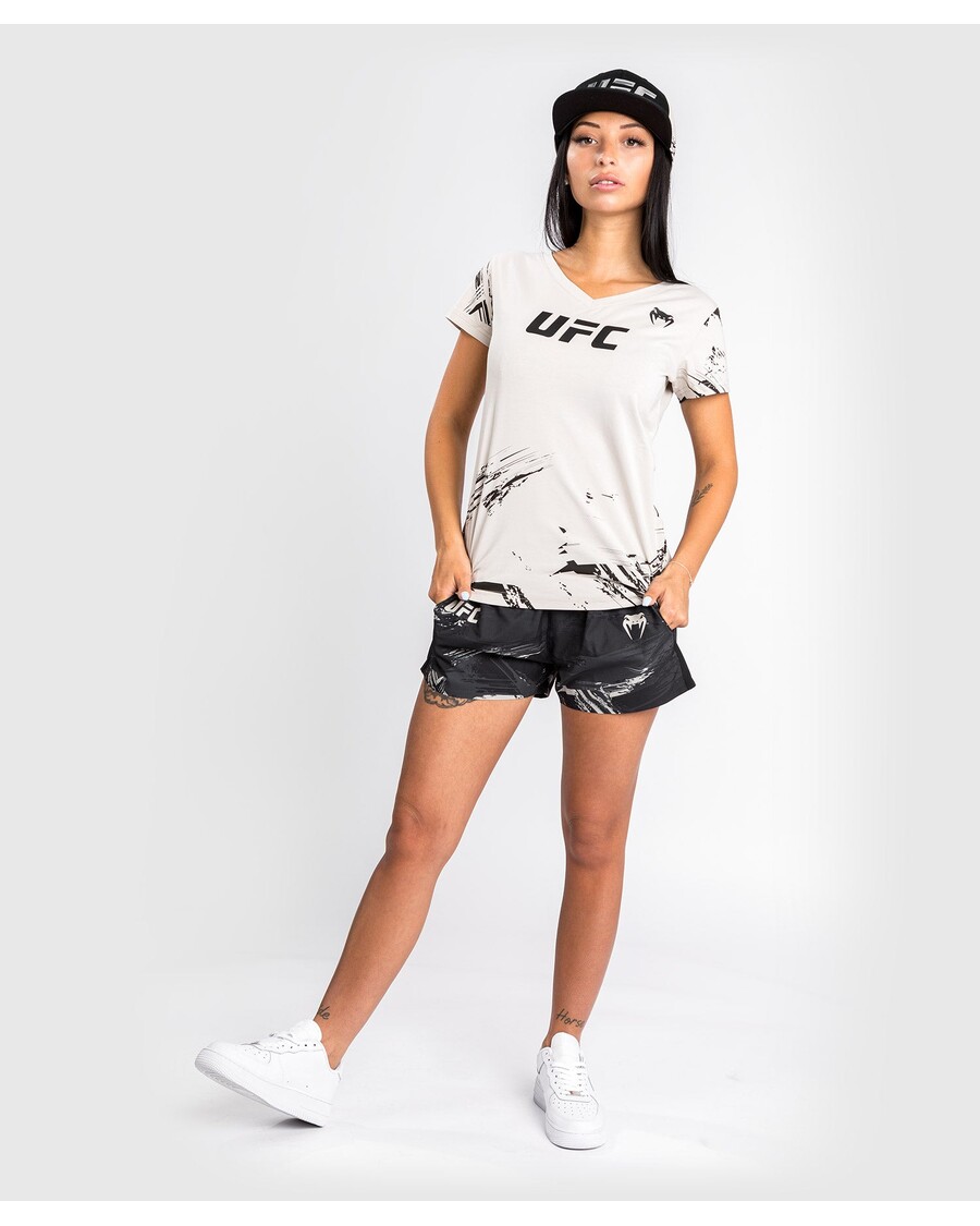 Kaos Lengan Pendek Wanita Ufc Venum Authenticfight Week 2.0 - Pasir