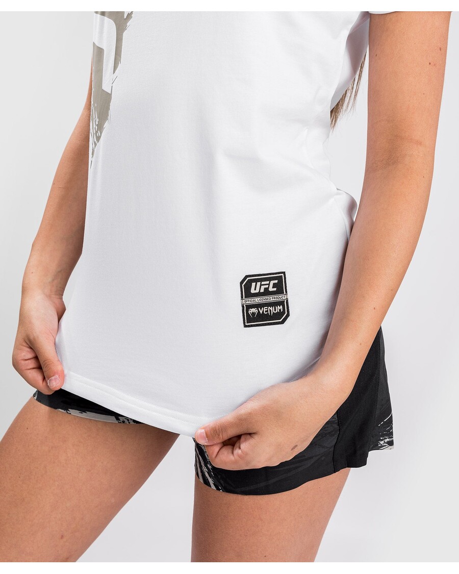 Dámské Tričko S Krátkým Rukávem Ufc Venum Authentic Fight Week 2.0 – Bílé