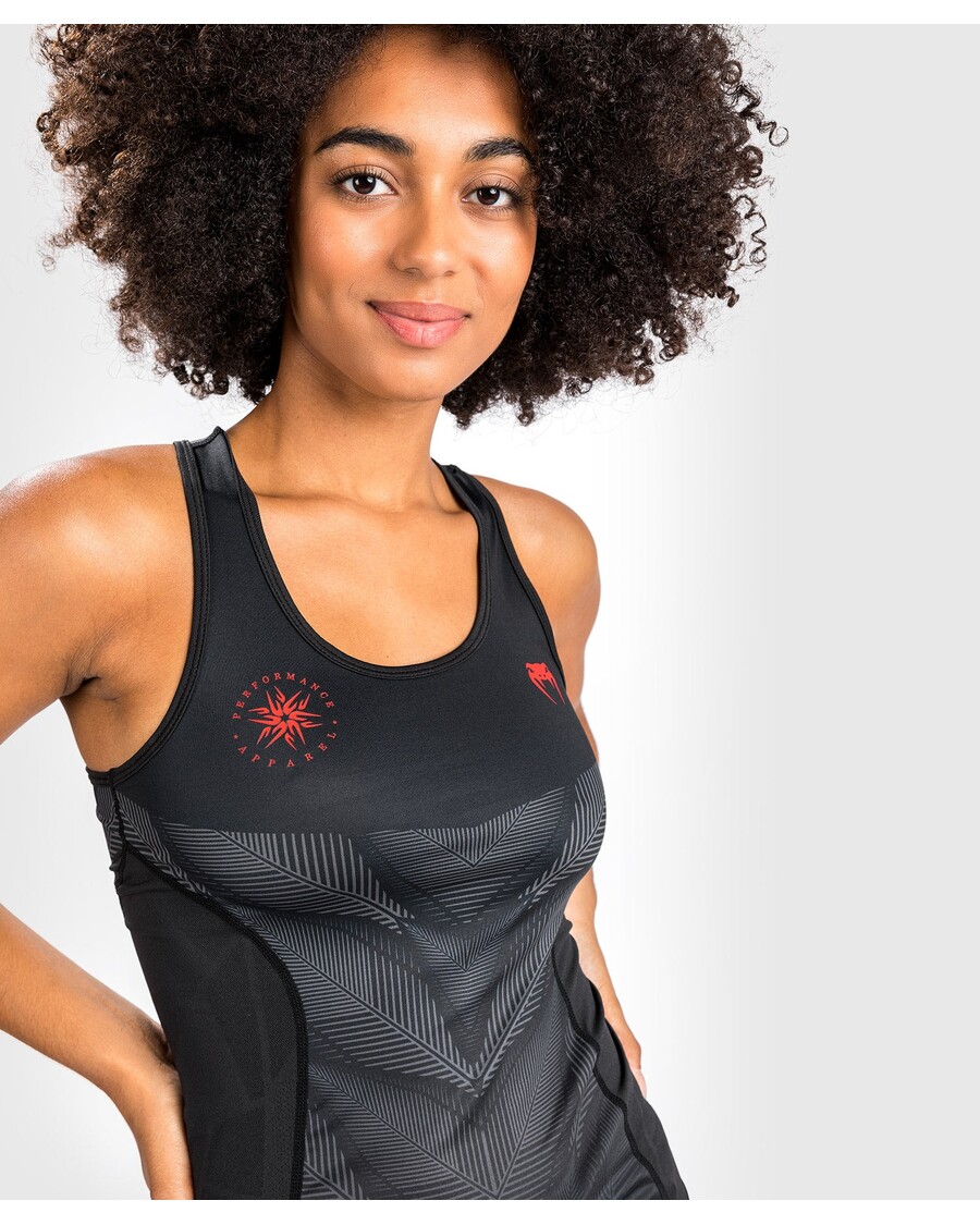 Venum Phantom Dry Tech Tank Top - Til Kvinder - Sort/rød