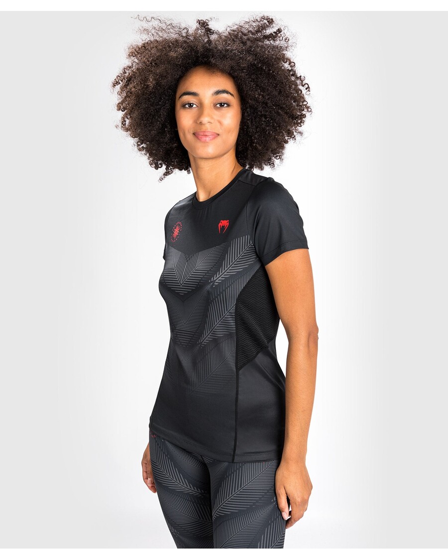 Venum Phantom Dry Tech T シャツ - 女性用 - ブラック/レッド