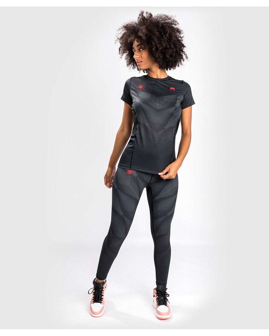 Venum Phantom Dry Tech T シャツ - 女性用 - ブラック/レッド