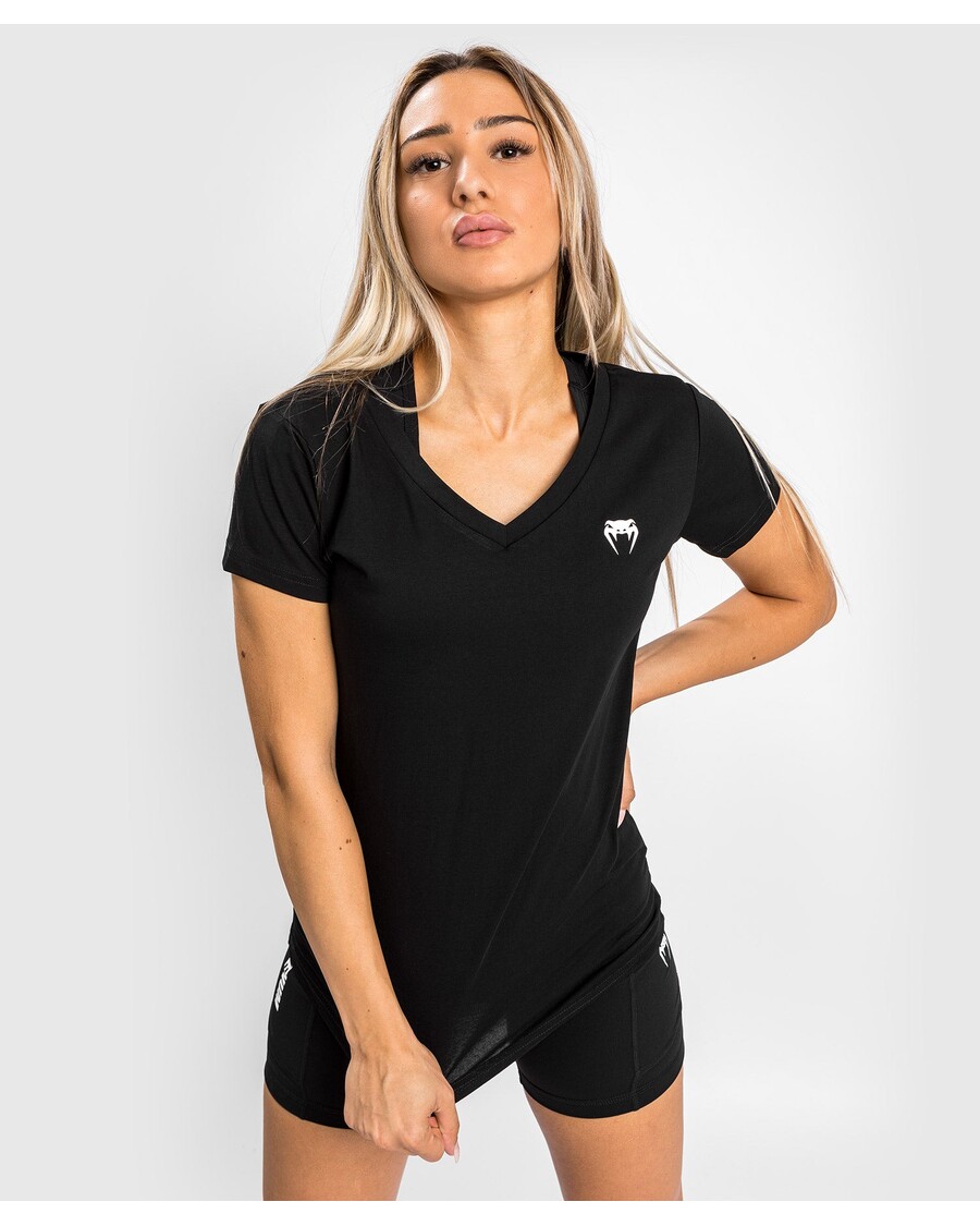 Kaos Wanita Venum Essential - Hitam