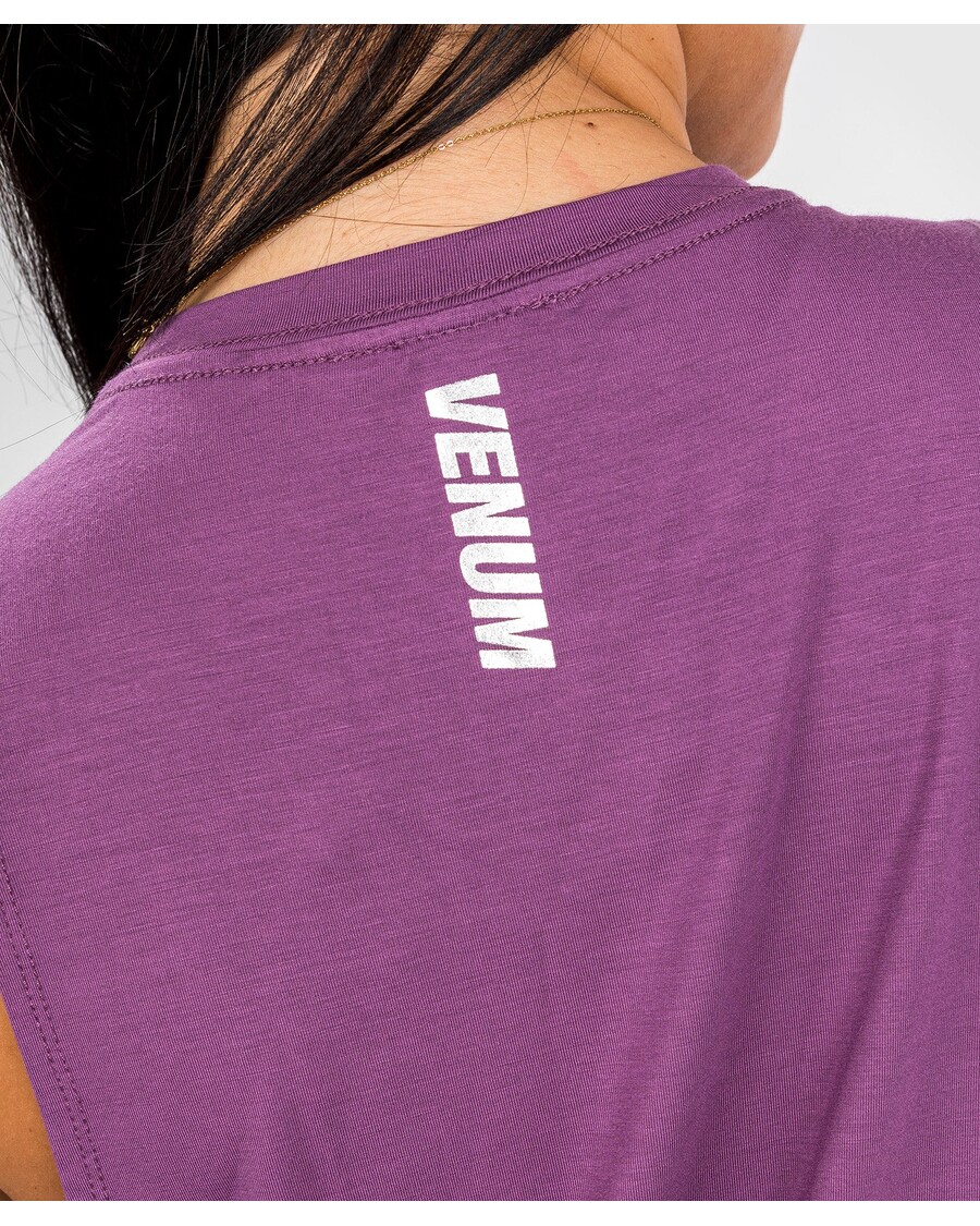 Ženska Majica Brez Rokavov Venum Essential - Temna Orhideja/brušena Srebrna