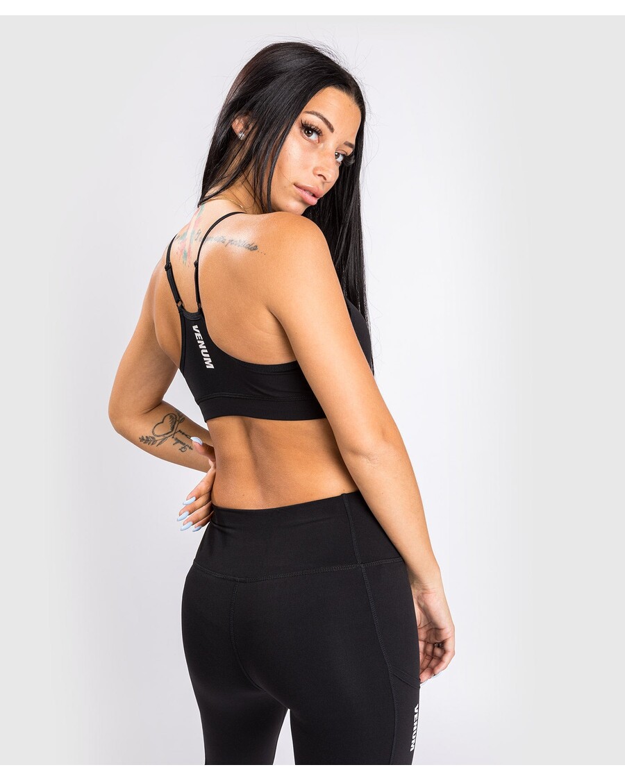 Venum Essential Low Impact Sportovní Podprsenka - černá