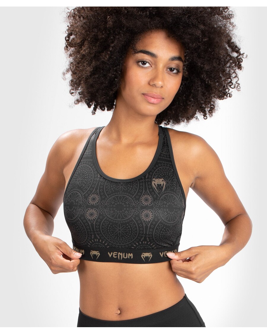 Venum レディース サンタ ムエルテ ダーク サイド - スポーツ ブラ - ブラック/ブラウン