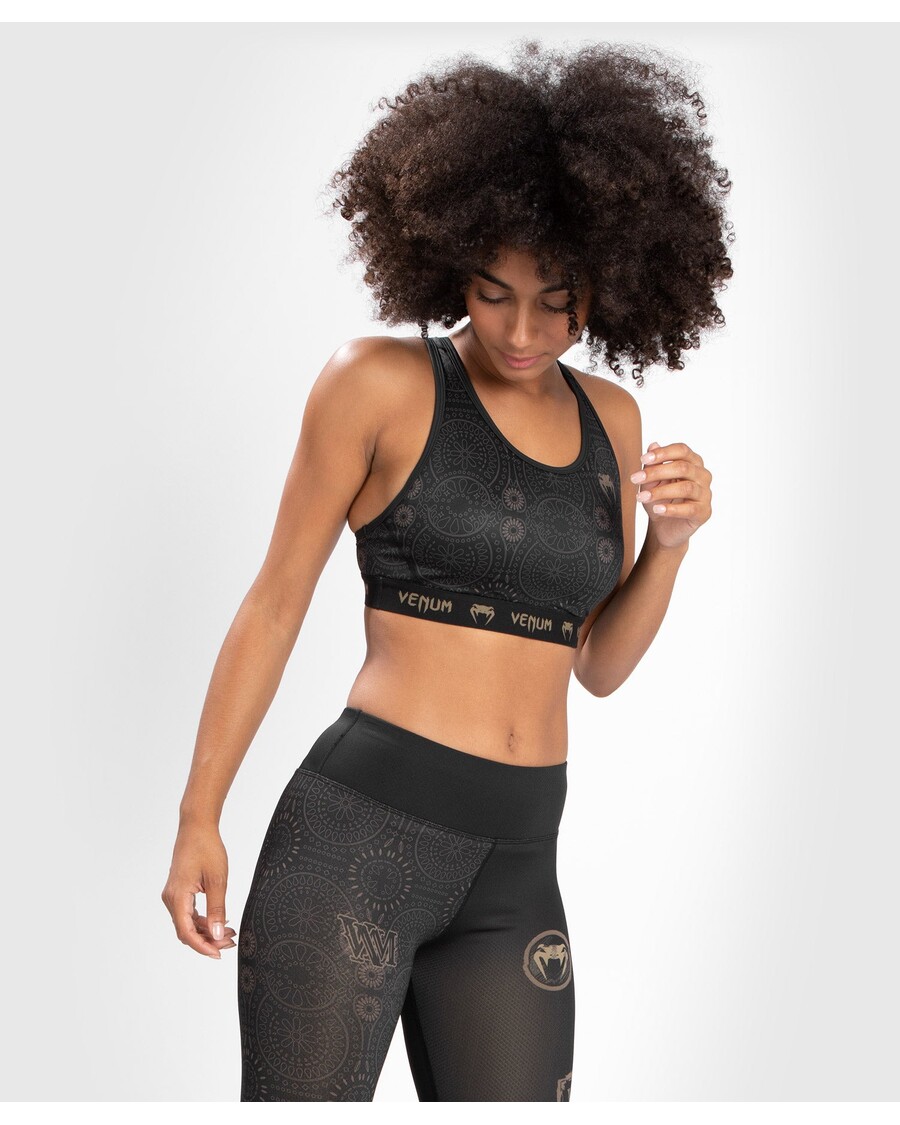 Venum レディース サンタ ムエルテ ダーク サイド - スポーツ ブラ - ブラック/ブラウン