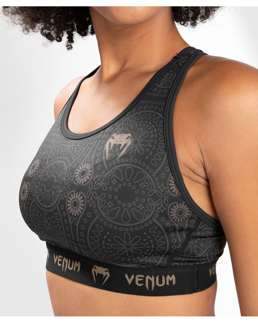 Venum レディース サンタ ムエルテ ダーク サイド - スポーツ ブラ - ブラック/ブラウン