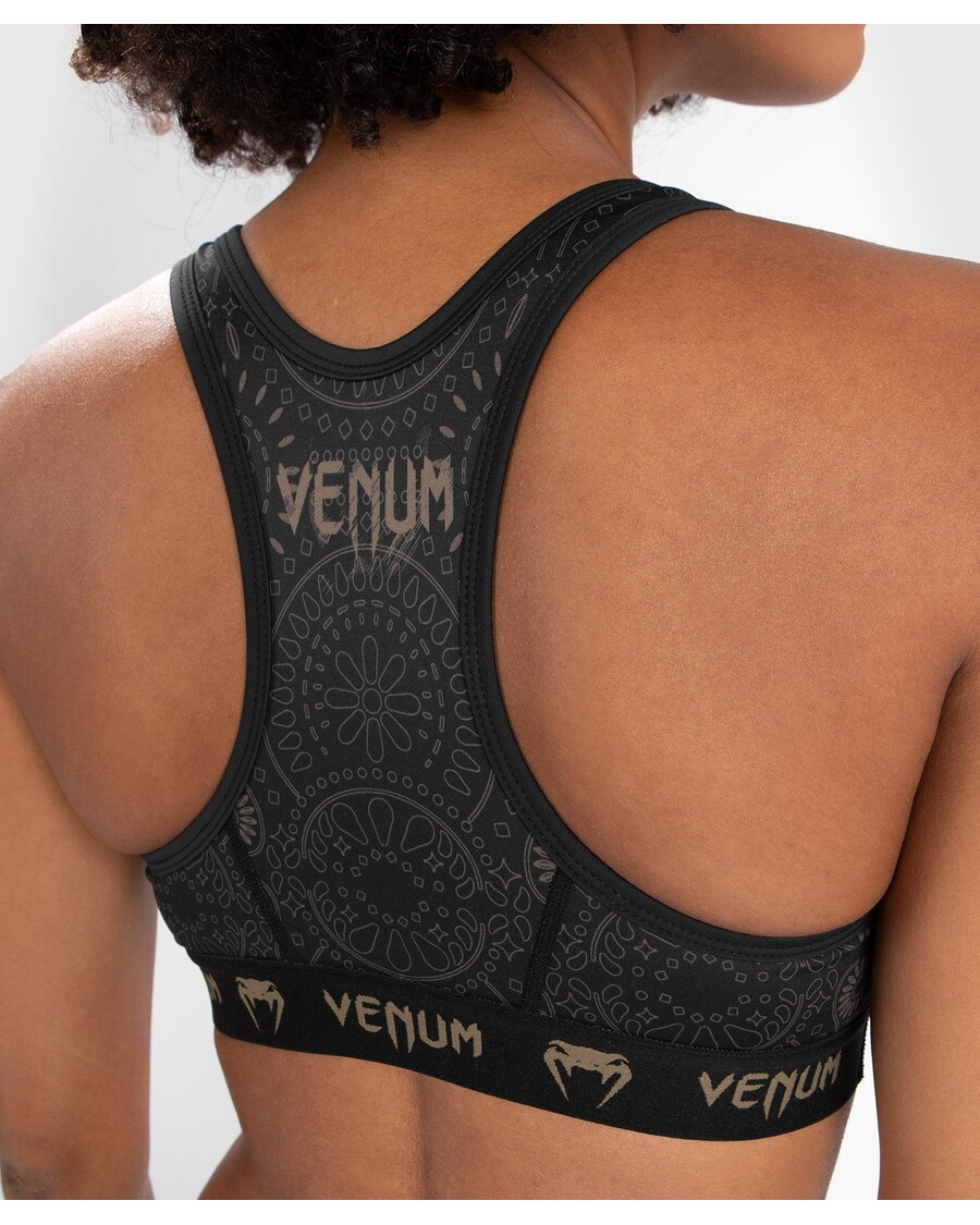 Venum レディース サンタ ムエルテ ダーク サイド - スポーツ ブラ - ブラック/ブラウン