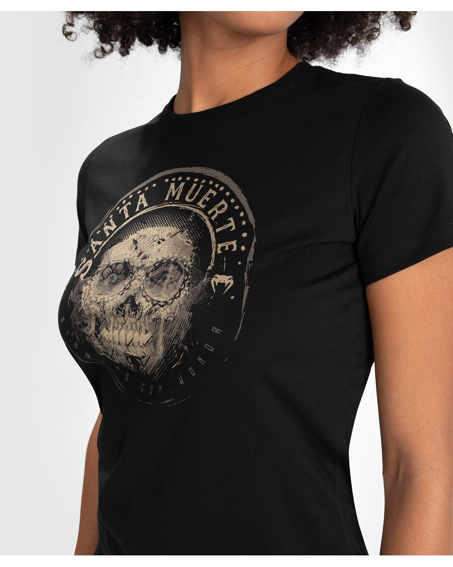 Venum Women Santa Muerte Dark Side - T-shirt - Black/Brown