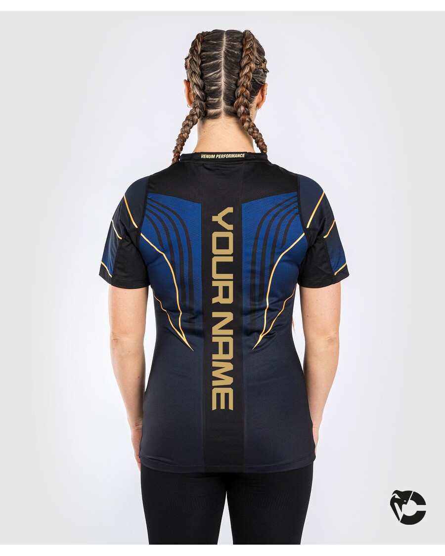 Ufc Personalisasi Otentik Pertarungan Malam 2.0 Kit Oleh Venum Walkout Jersey Wanita - Edisi Tengah Malam - Juara