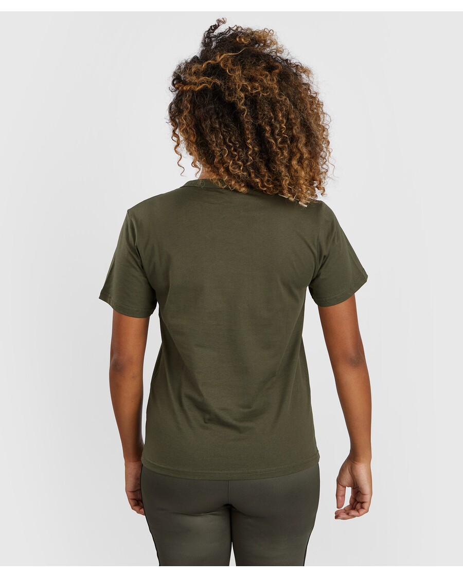 UFC Adrenaline by Venum Fight Week Women’s Short-sleeve Cotton T-shirt  - Khaki