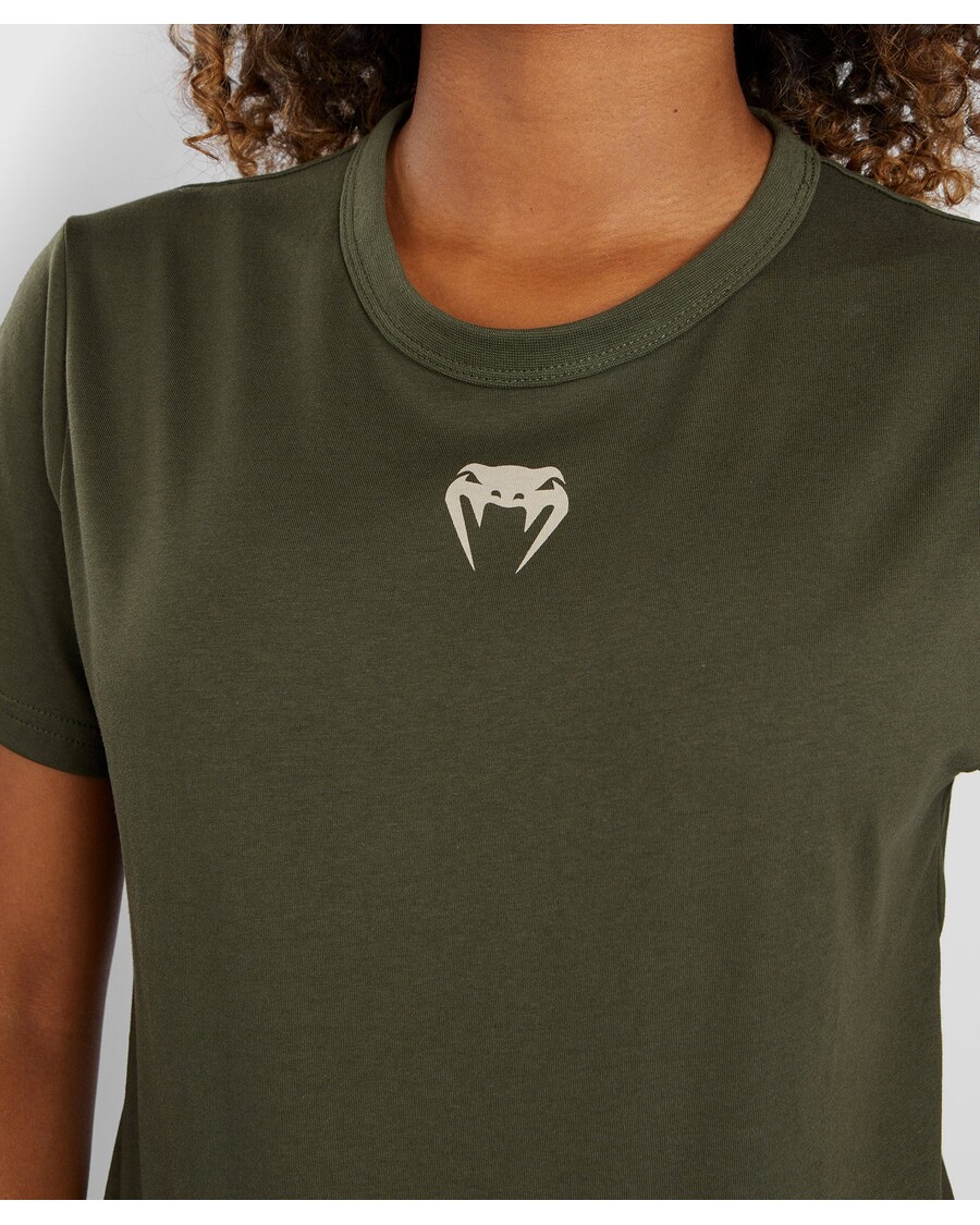 UFC Adrenaline by Venum Fight Week Women’s Short-sleeve Cotton T-shirt  - Khaki
