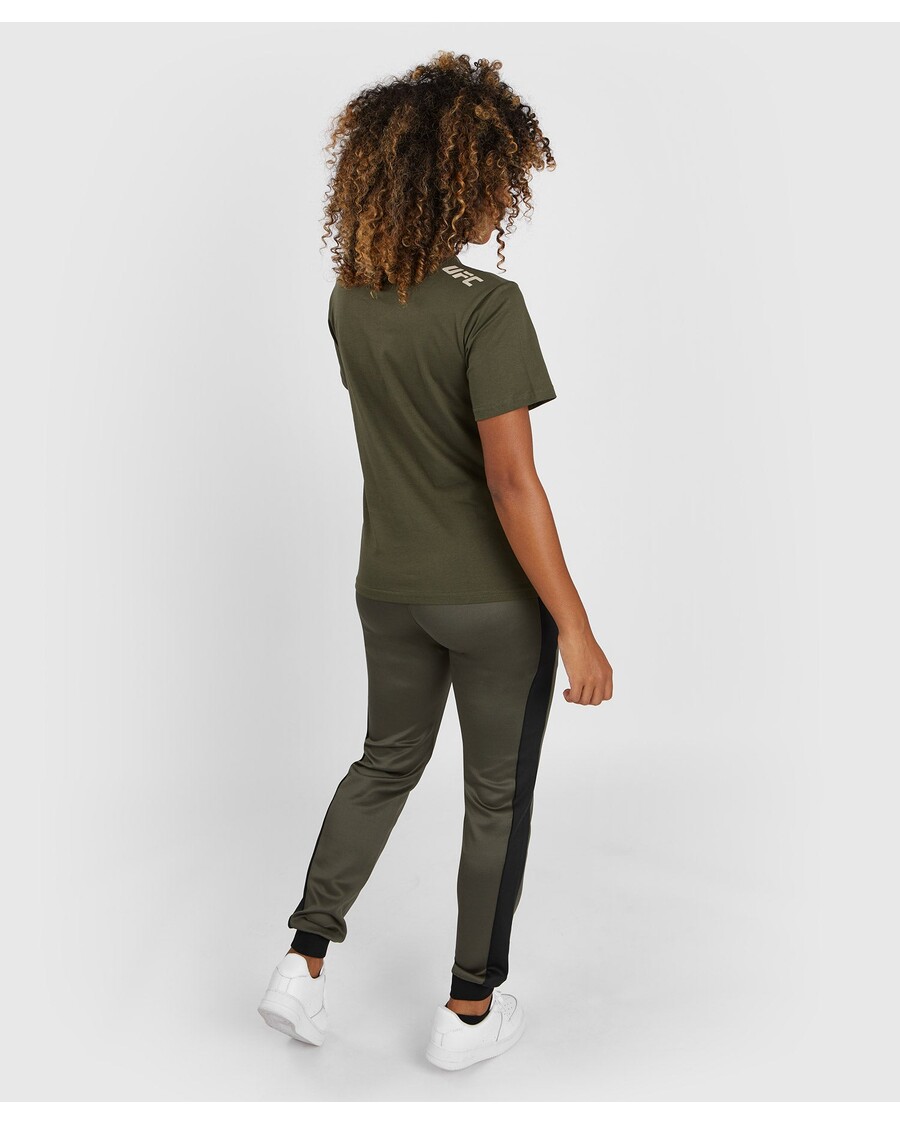 UFC Adrenaline by Venum Fight Week Women’s Short-sleeve Cotton T-shirt  - Khaki