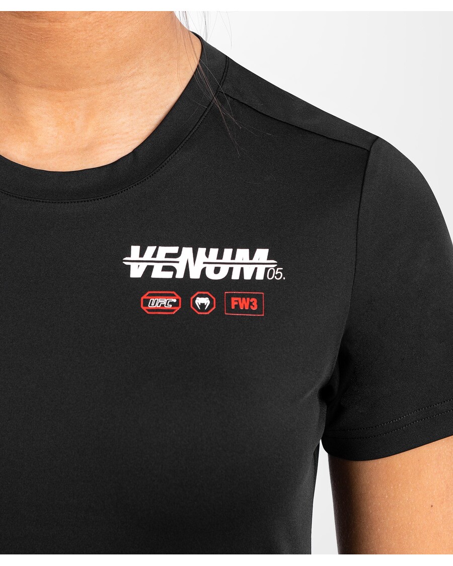 Ufc Adrenaline By Venum Fight Week дамска суха тениска - черна