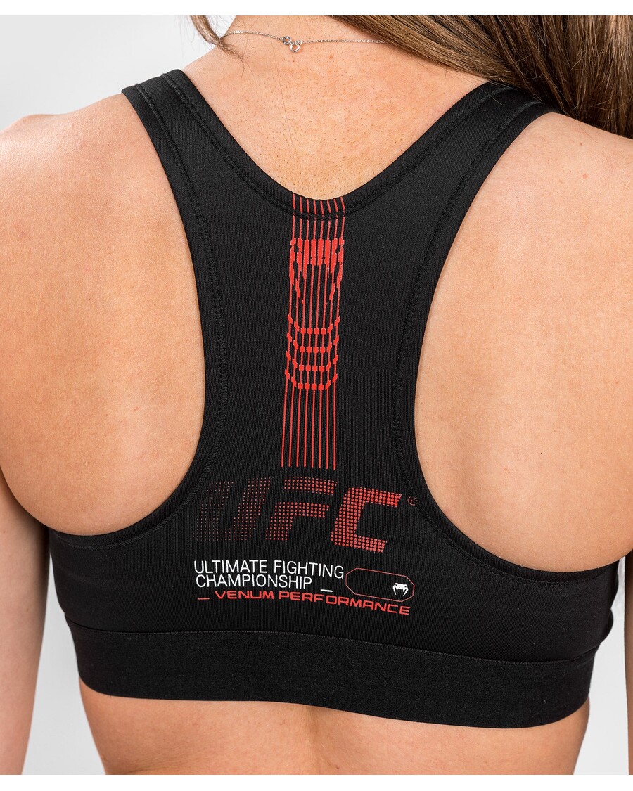 Ufc Adrenaline By Venum Fight Week חזיית ספורט לנשים - שחורה