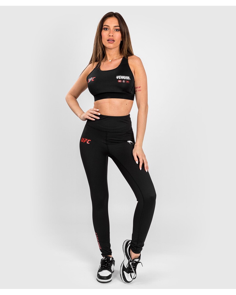Ufc Adrenaline By Venum Fight Week חזיית ספורט לנשים - שחורה